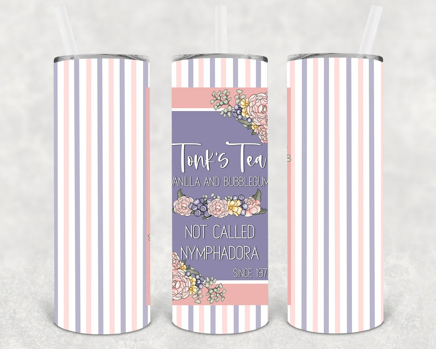 Tonks Tea 20 Oz Skinny Tumbler