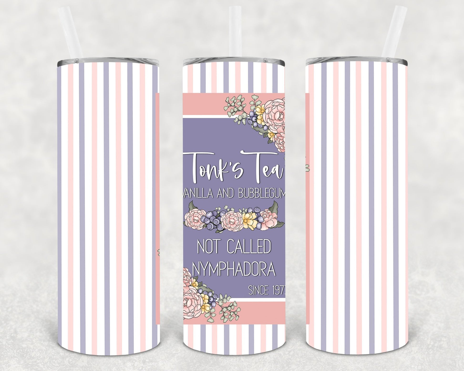 Tonks Tea 20 Oz Skinny Tumbler