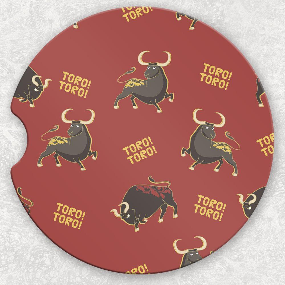 Car Coaster Set - Toro Bull