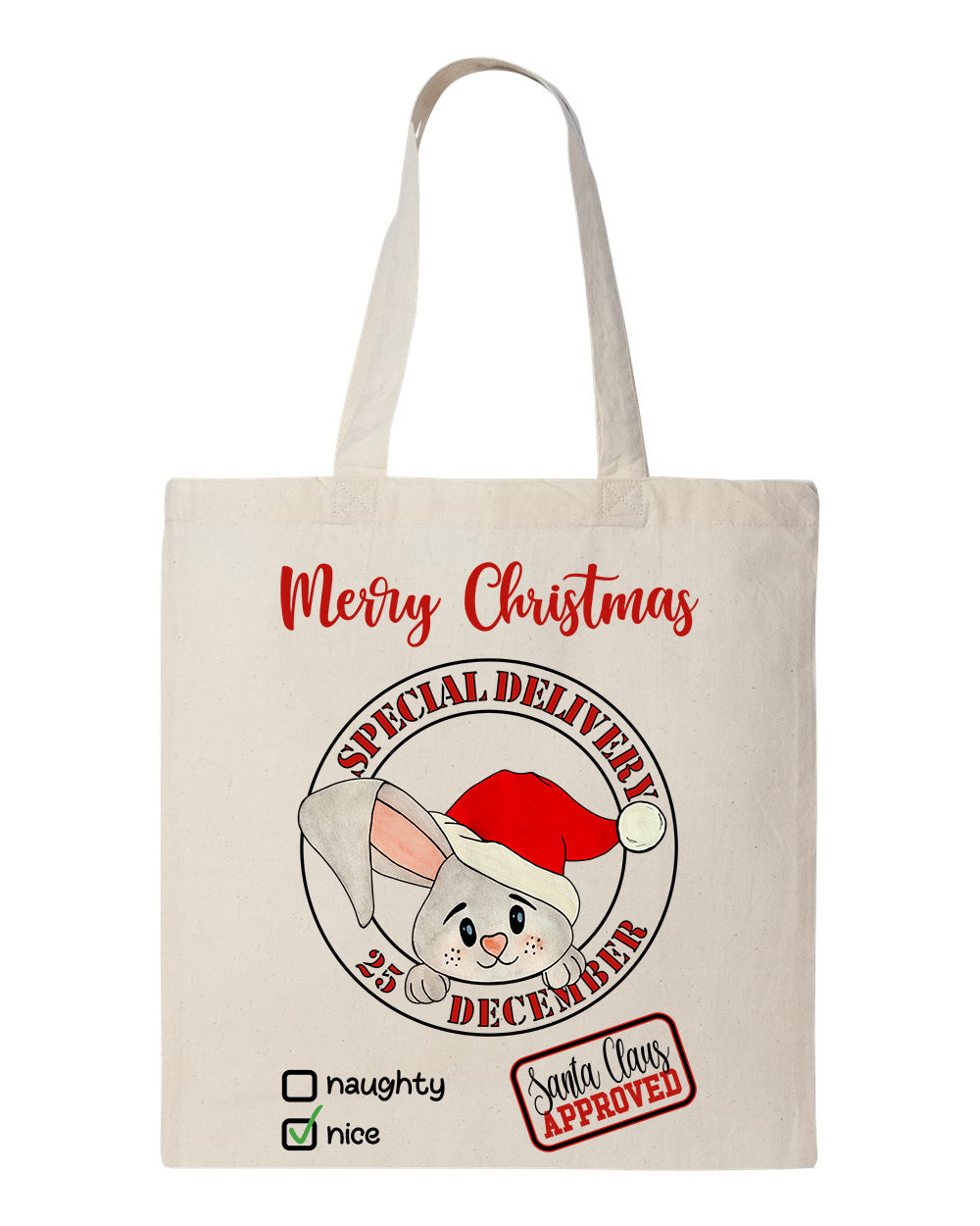 Special Delivery Bunny Tote Bag