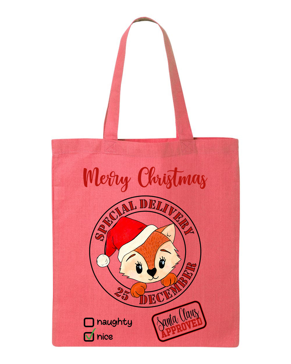 Special Delivery Fox Tote Bag