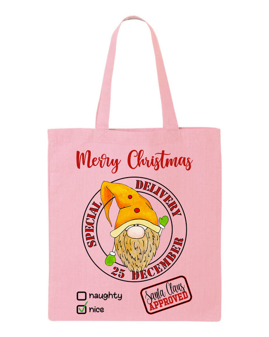 Special Delivery Gnome Tote Bag
