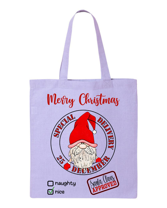 Special Delivery Gnome Tote Bag