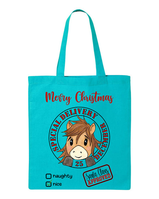 Special Delivery Horse Tote Bag