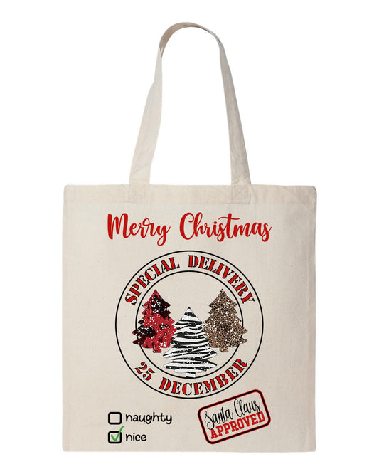 Special Delivery Trees Tote Bag