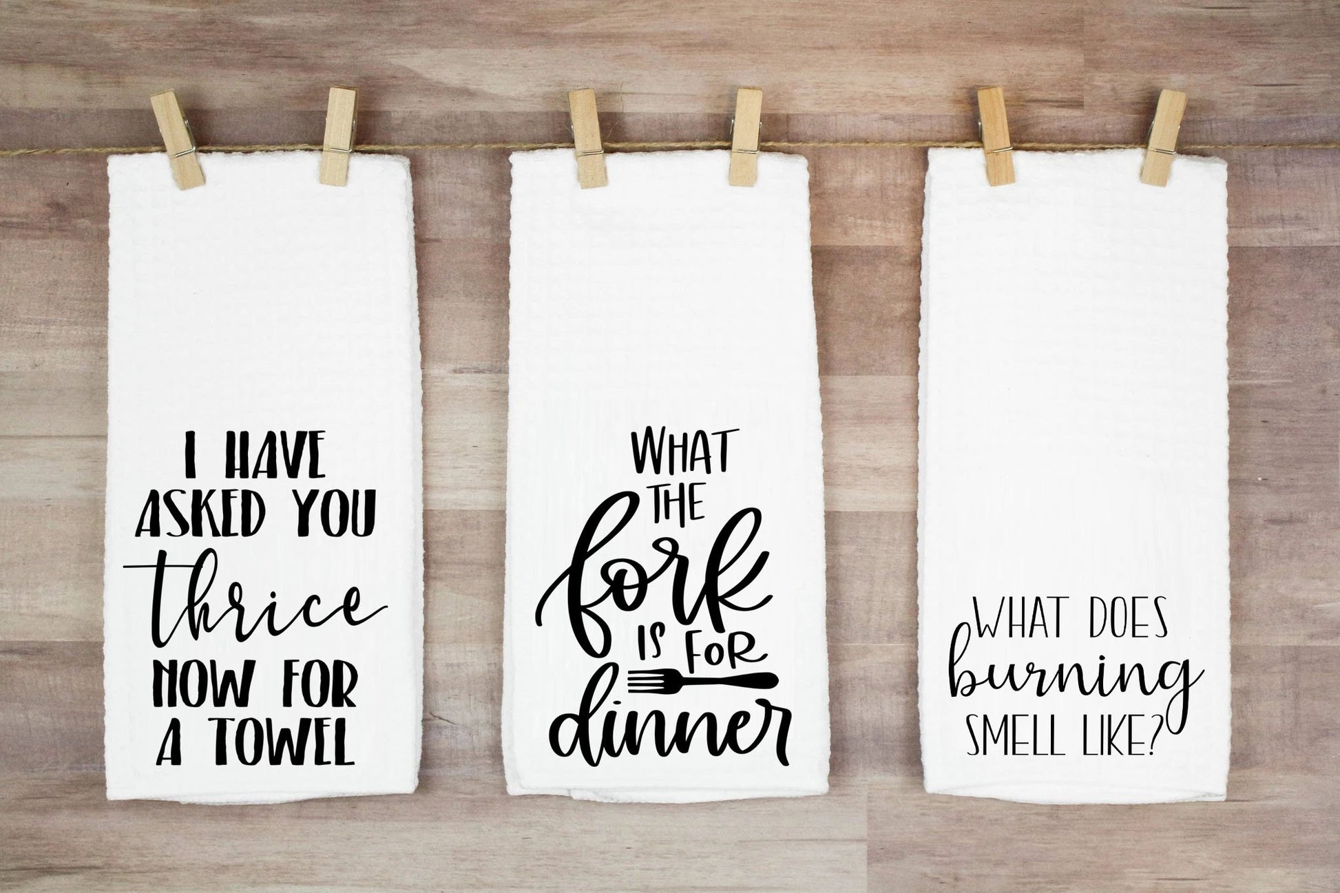 What The Fork Is For Dinner Hand Towel