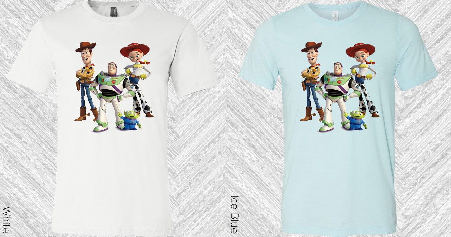 Toy Story Characters Graphic Tee Graphic Tee