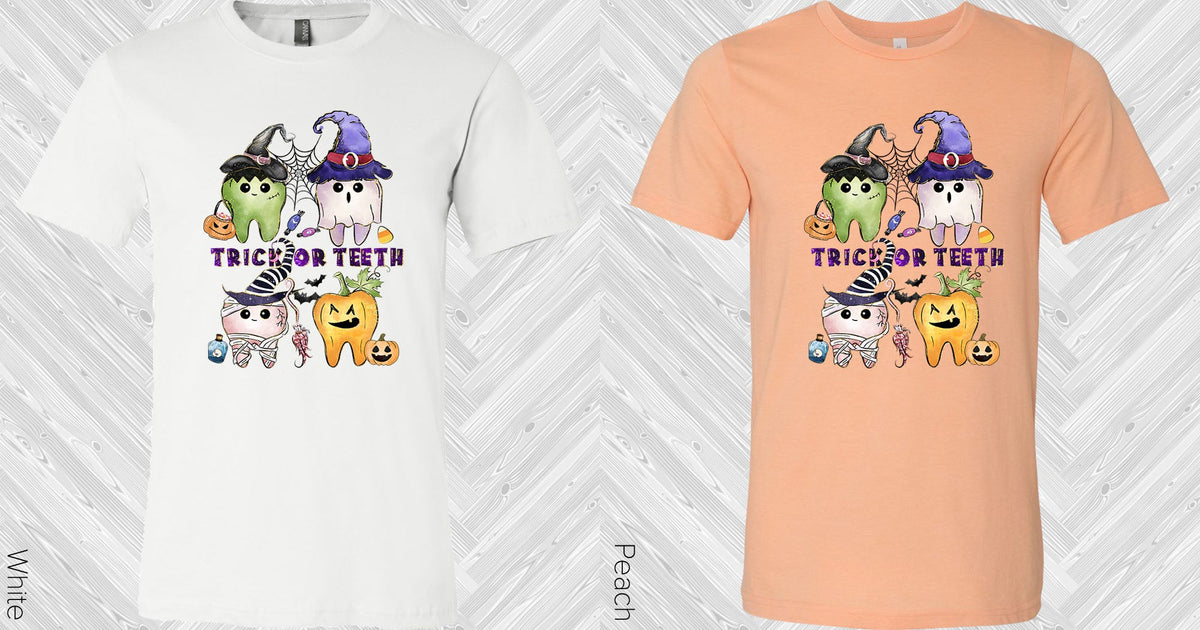Trick Or Teeth Graphic Tee Graphic Tee