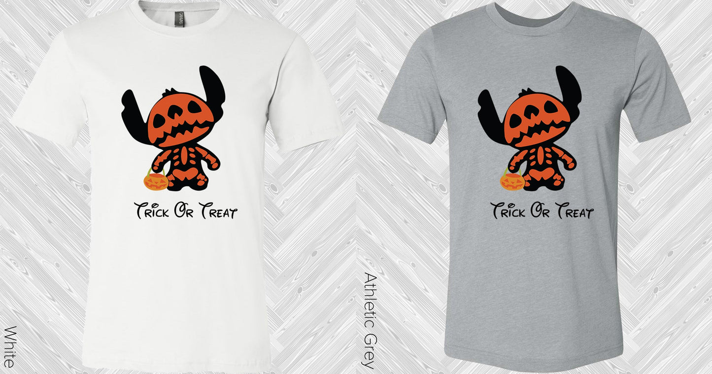 Trick Or Treat Stitch Graphic Tee Graphic Tee