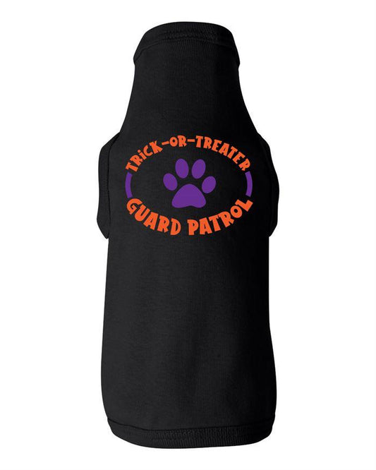 Trick Or Treater Guard Patrol Dog Shirt