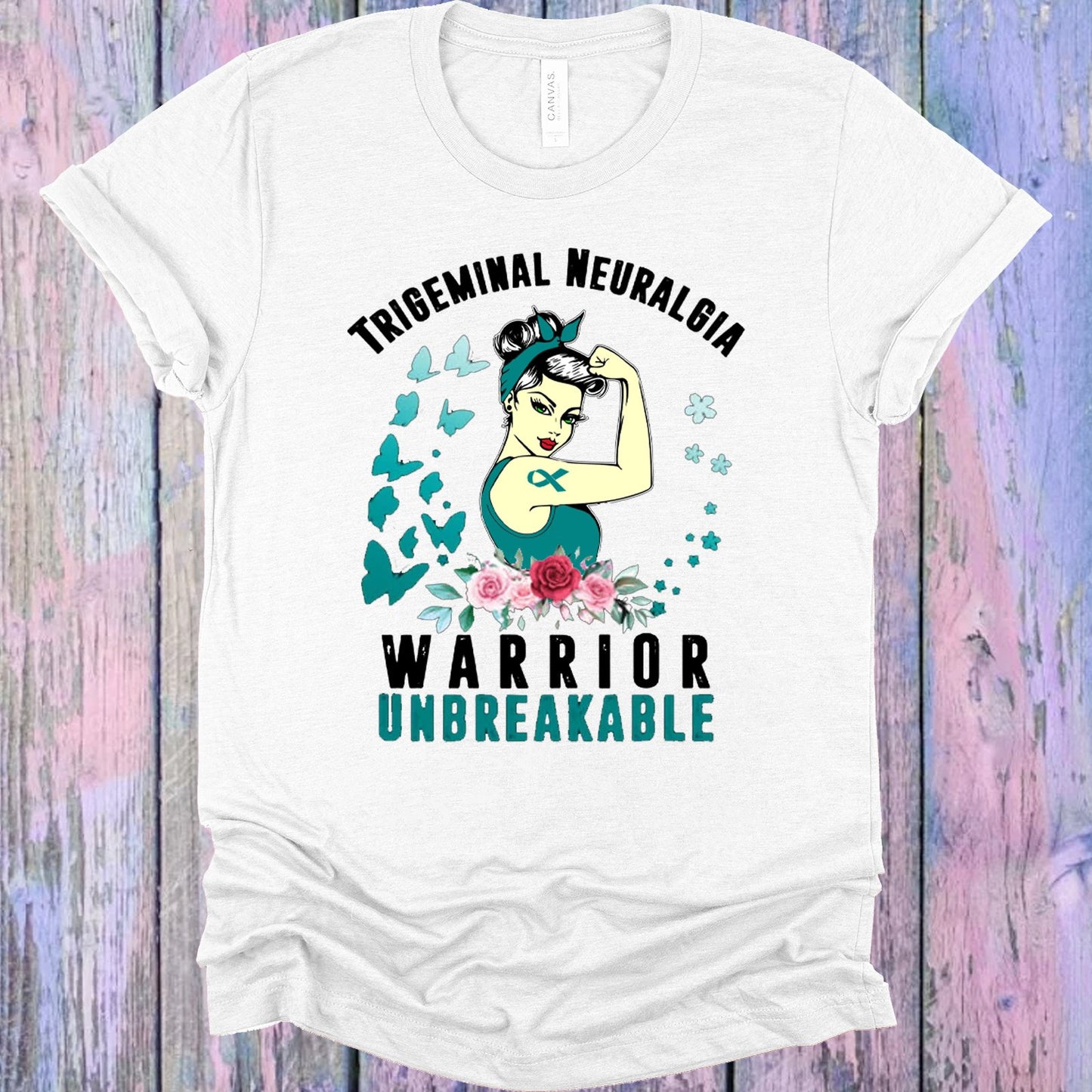 Trigeminal Neuralgia Warrior Graphic Tee Graphic Tee