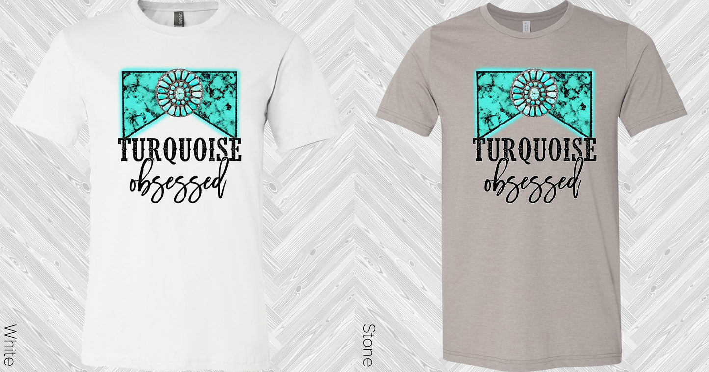 Turquoise Obsessed Graphic Tee Graphic Tee