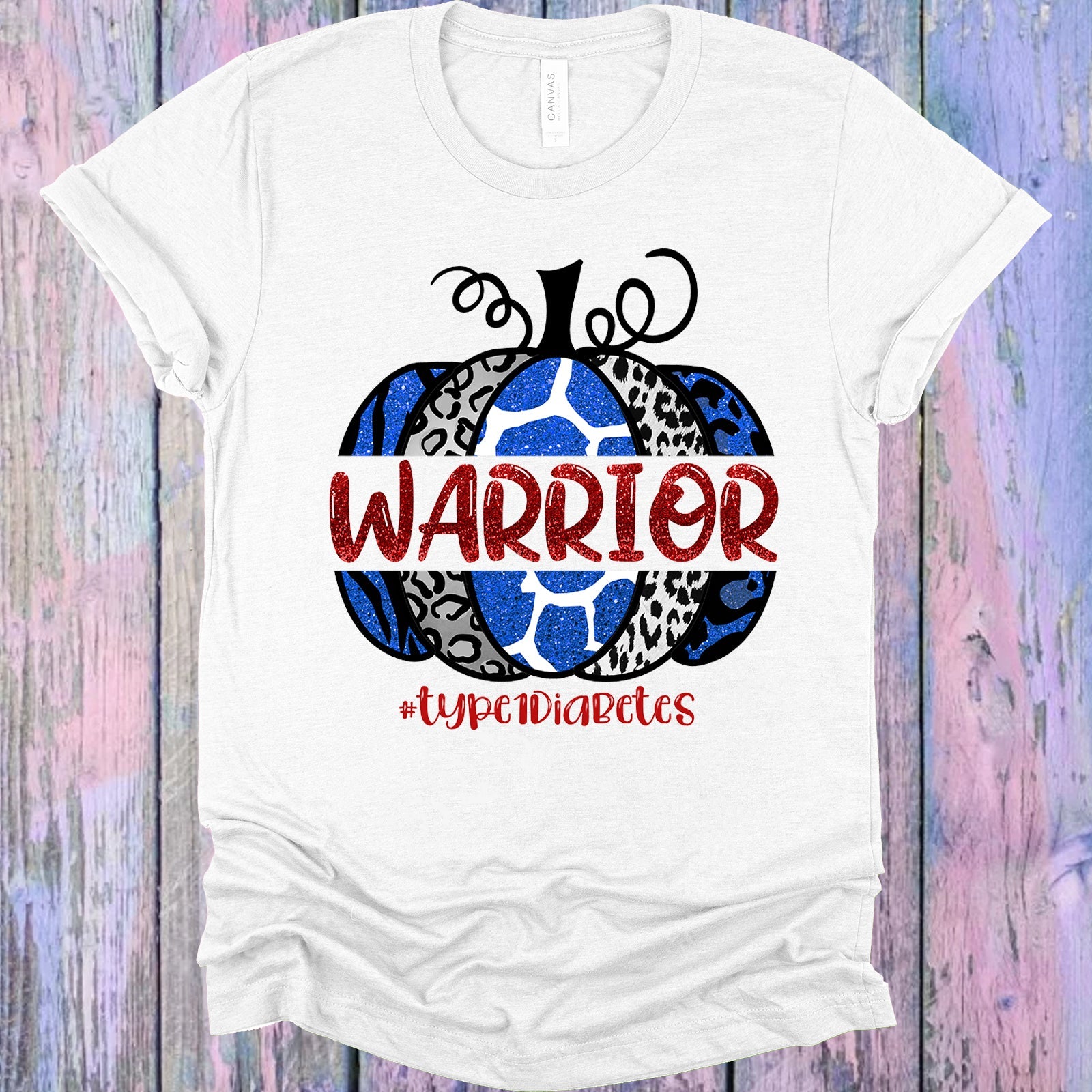 Type 1 Diabetes Warrior Graphic Tee Graphic Tee