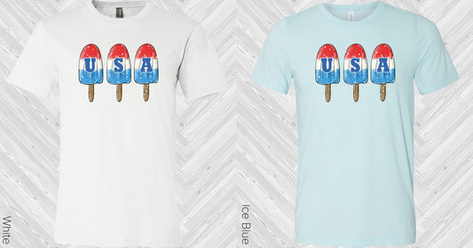 Usa Popsicle Graphic Tee Graphic Tee