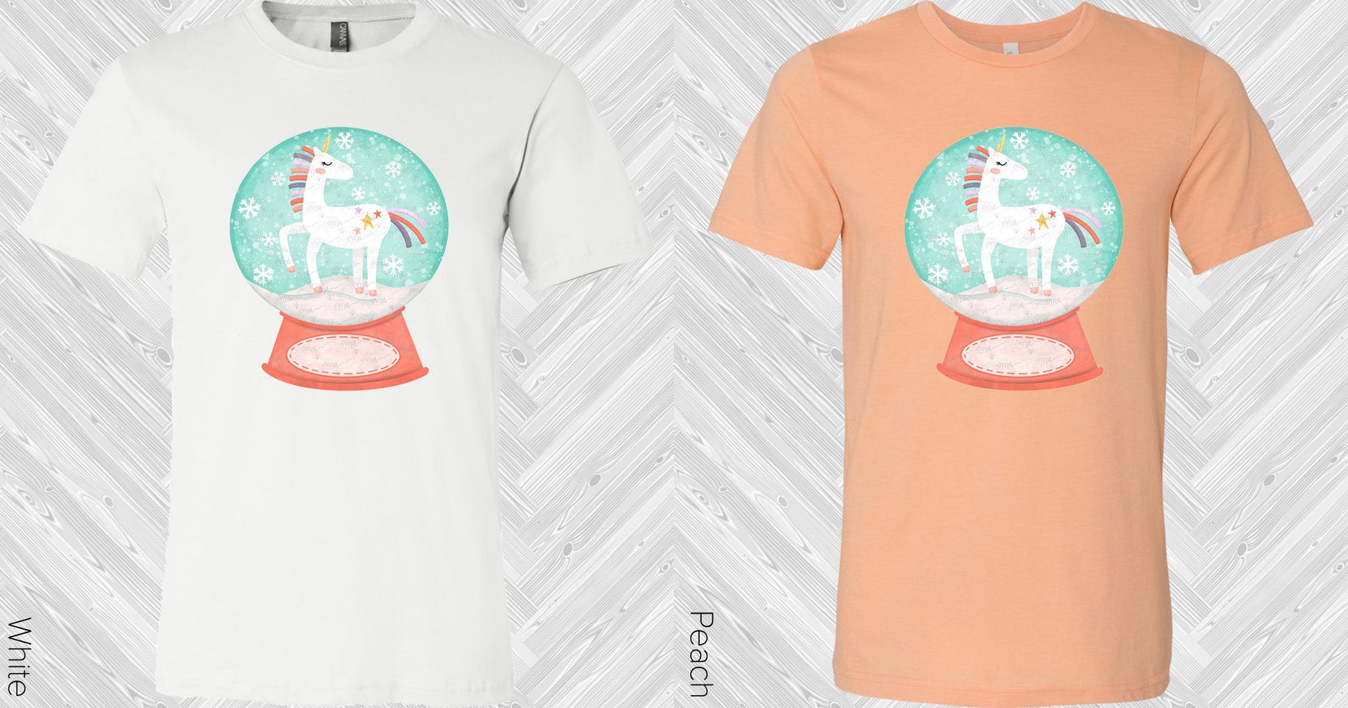 Unicorn Snowglobe Graphic Tee Graphic Tee