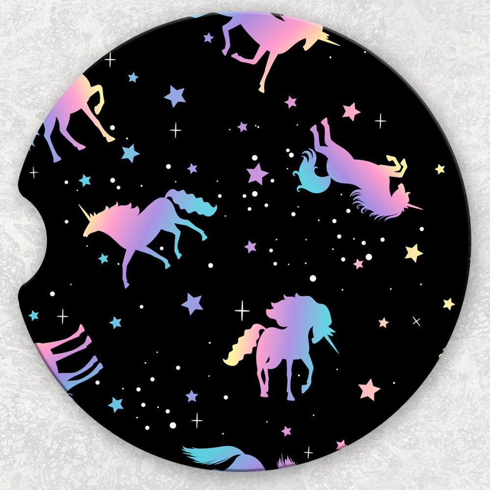 Car Coaster Set - Unicorns