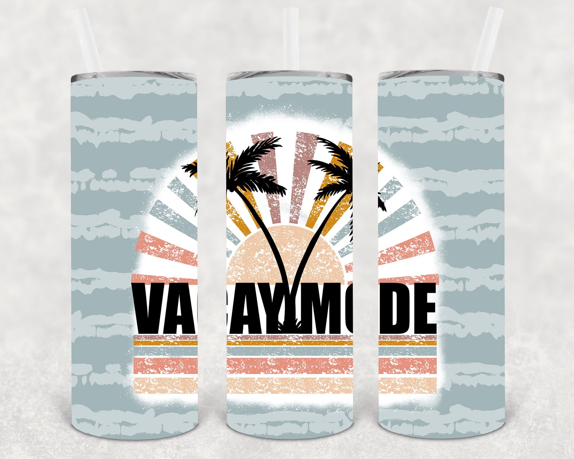 Vacay Mode 20 Oz Skinny Tumbler