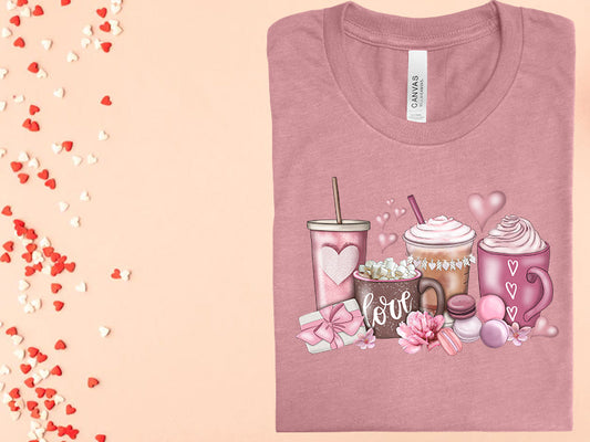 Valentine Coffee Graphic Tee Graphic Tee