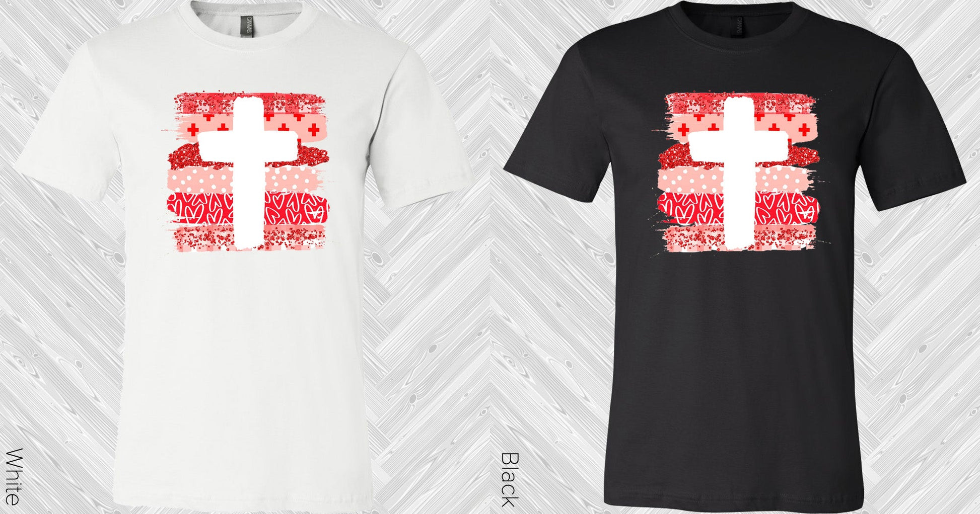 Valentine Cross Graphic Tee Graphic Tee