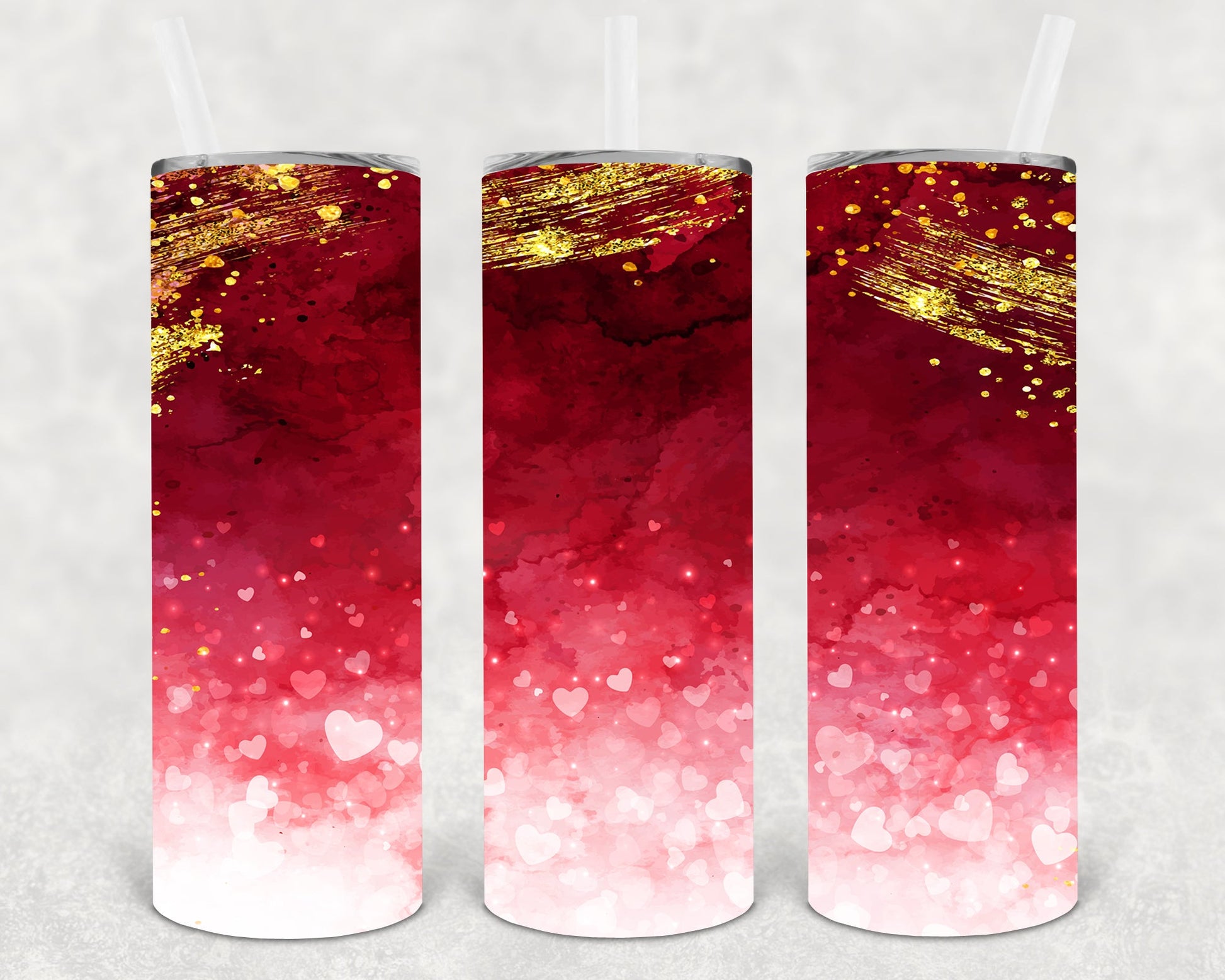 Valentine Skinny 20 Oz Tumbler