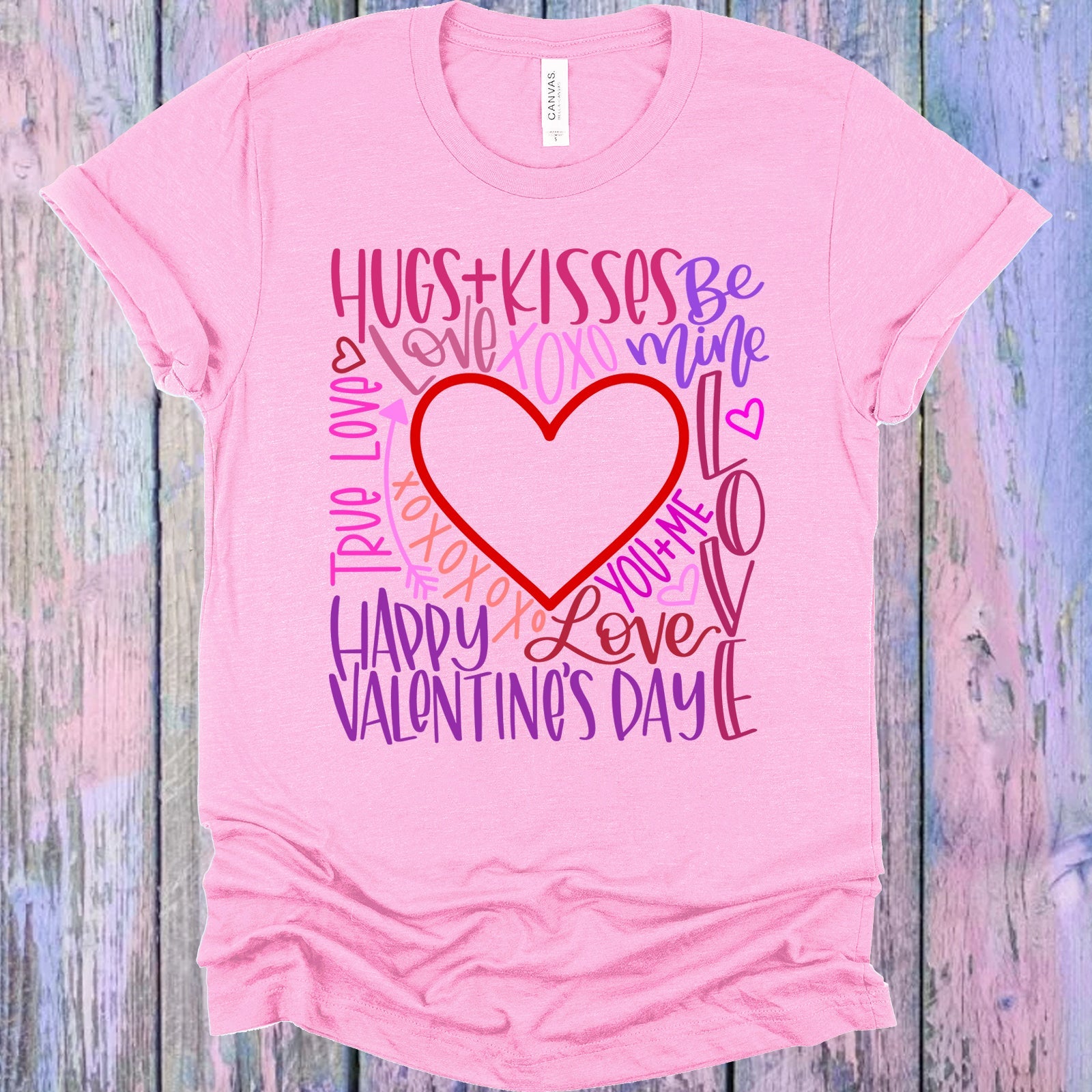 Valentine Typography Graphic Tee Graphic Tee