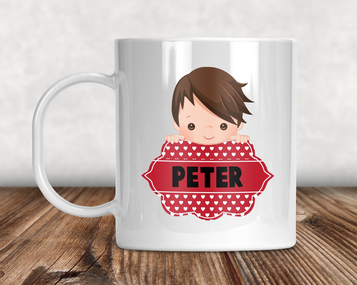 Valentines Boy Mug Coffee