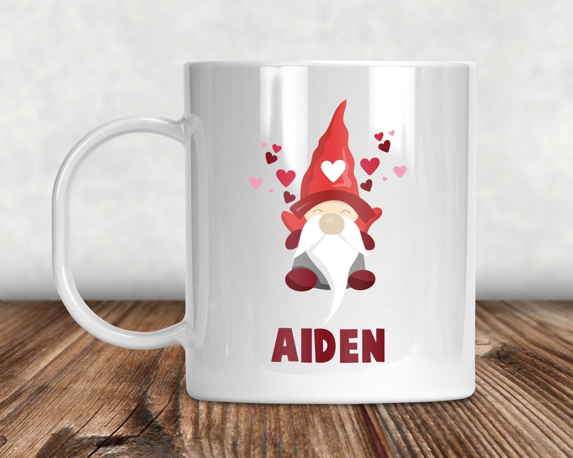 Valentines Gnome Mug Coffee