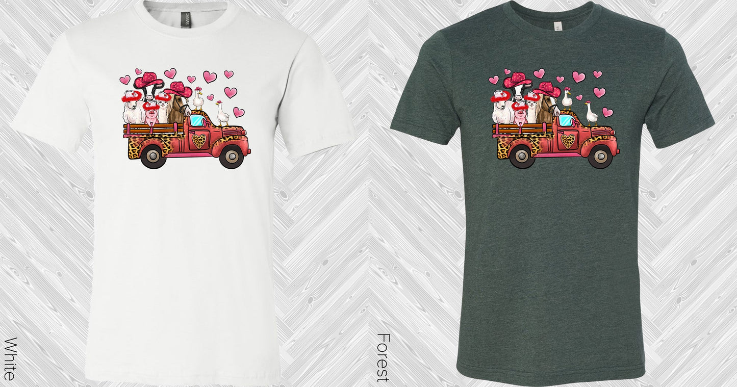 Valentines Truck Graphic Tee Graphic Tee