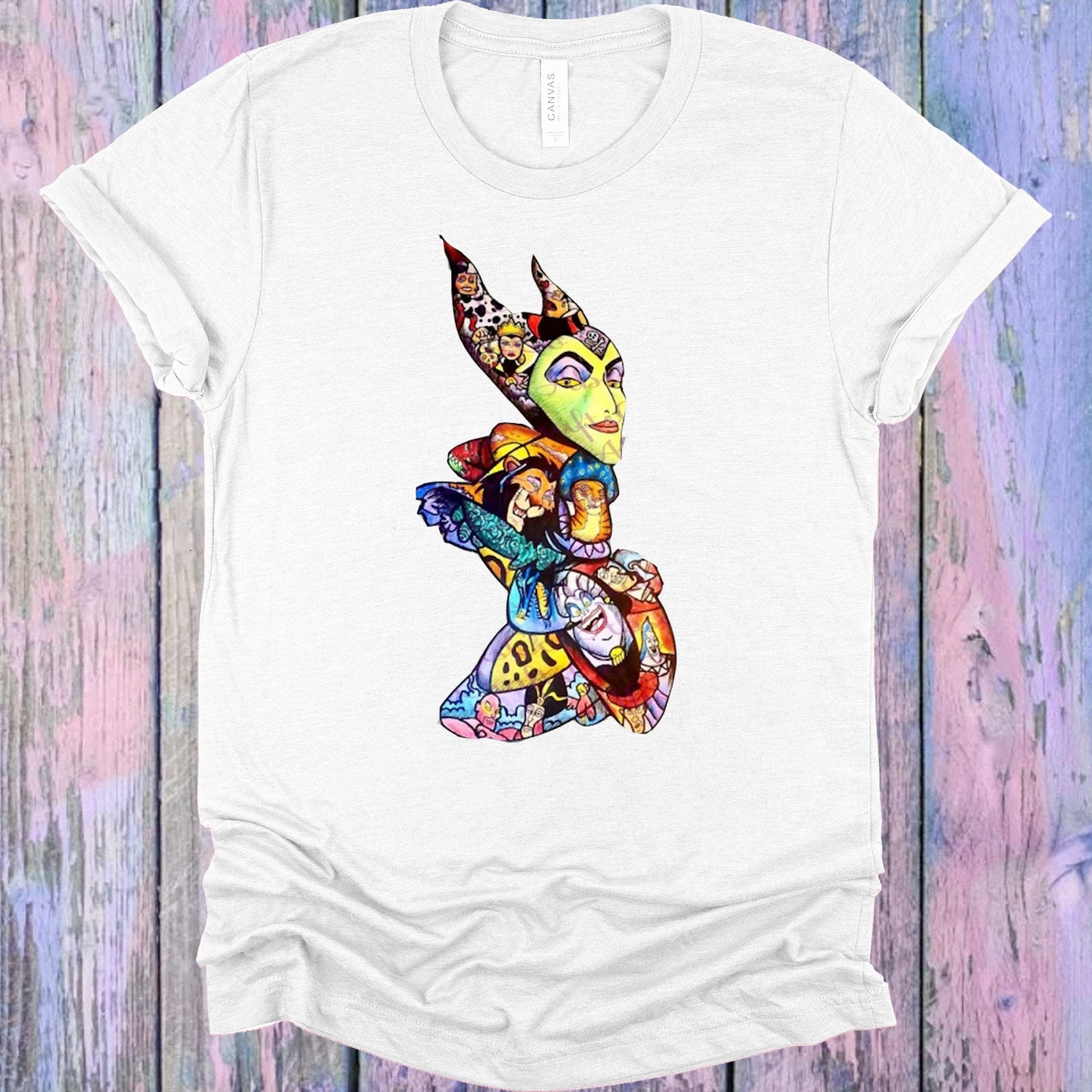 Villain Collage Graphic Tee Graphic Tee