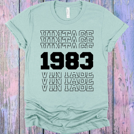 Vintage Customized Year Graphic Tee Graphic Tee
