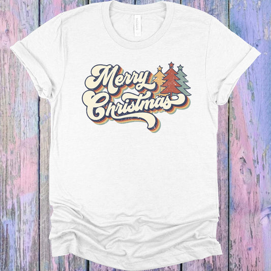 Vintage Merry Christmas Graphic Tee Graphic Tee