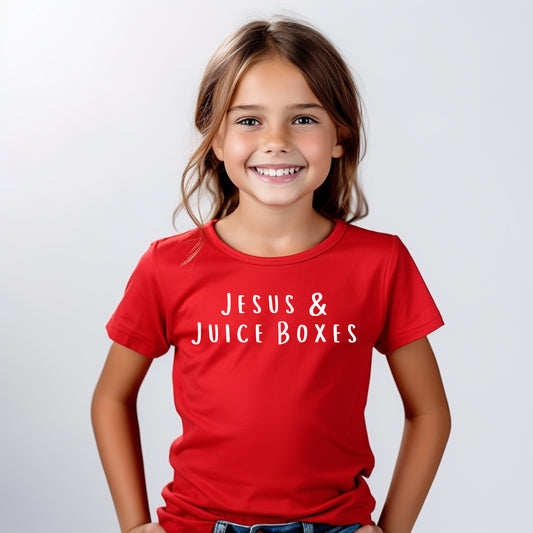 Jesus & Juice Boxes Graphic Tee