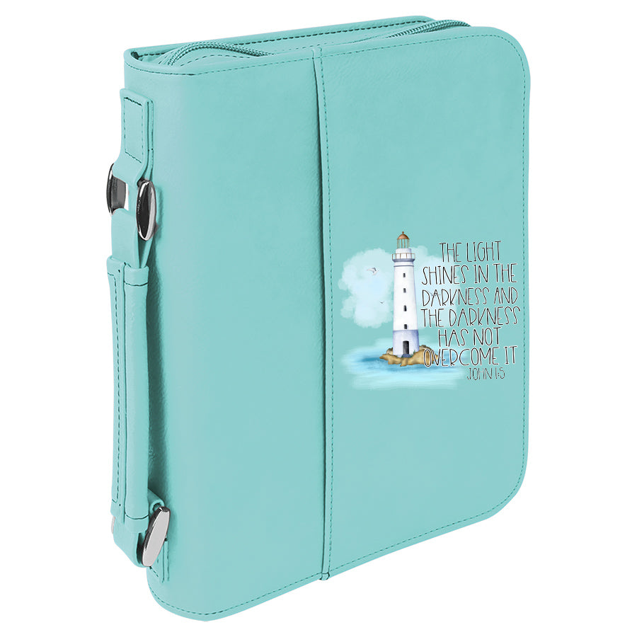 The Light Shines in the Darkness Bible Cover