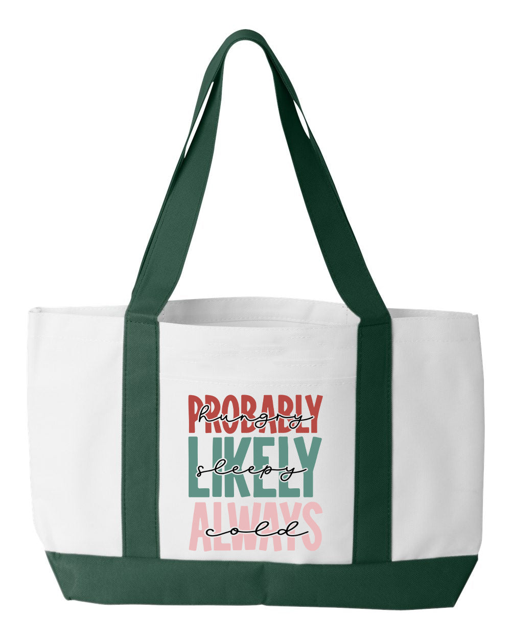 Probably Hungry Likely Sleepy Always Cold - Tote Bag