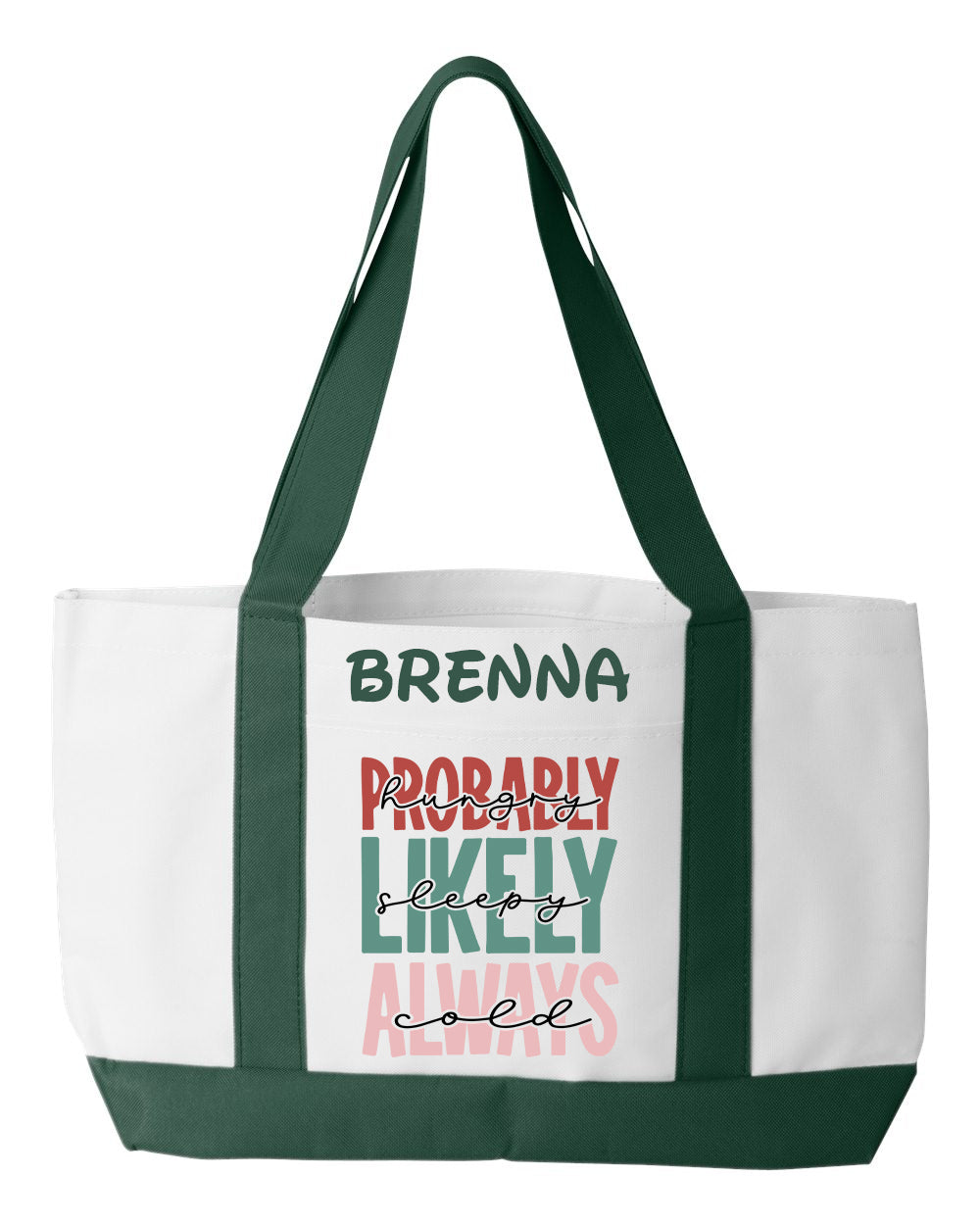 Probably Hungry Likely Sleepy Always Cold - Tote Bag