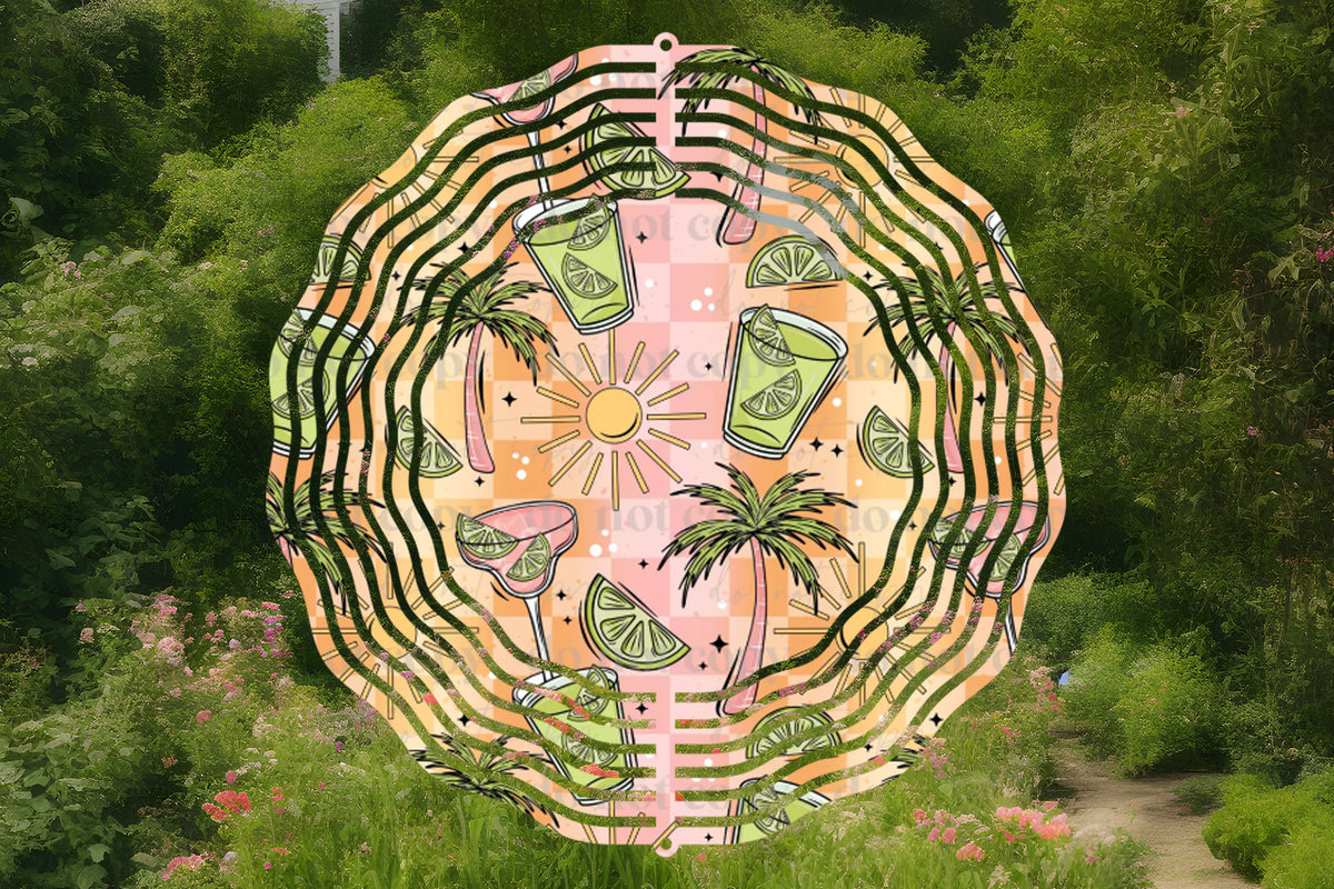 Margaritas Wind Spinner