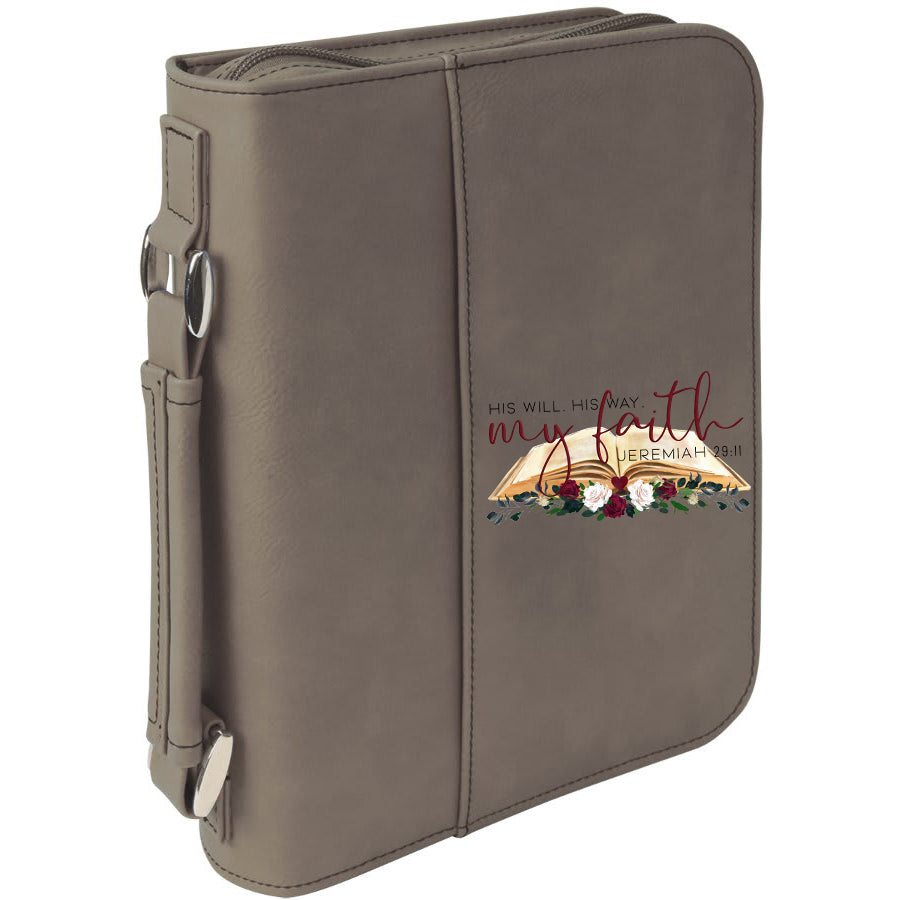 His Will His Way My Faith Bible Cover
