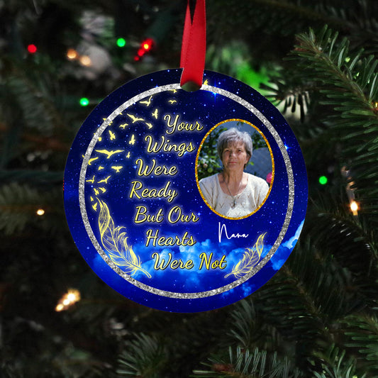 Your Wings Were Ready Customized Ornament