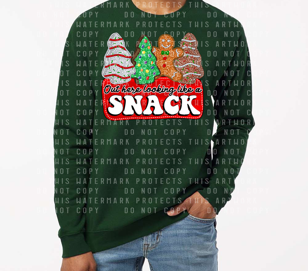 Out Here Lookin Like a Snack Graphic Tee