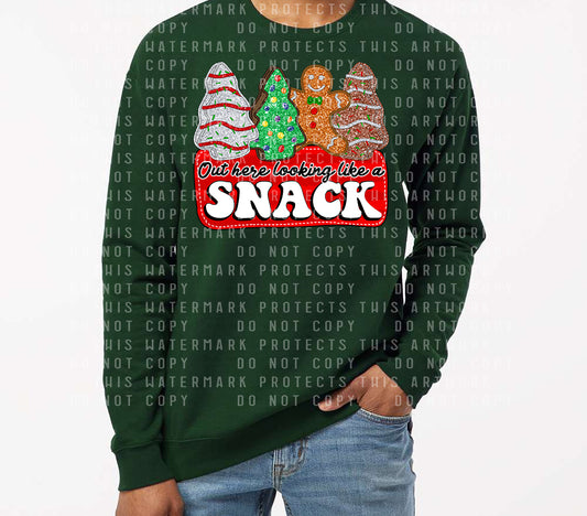 Out Here Lookin Like a Snack Graphic Tee