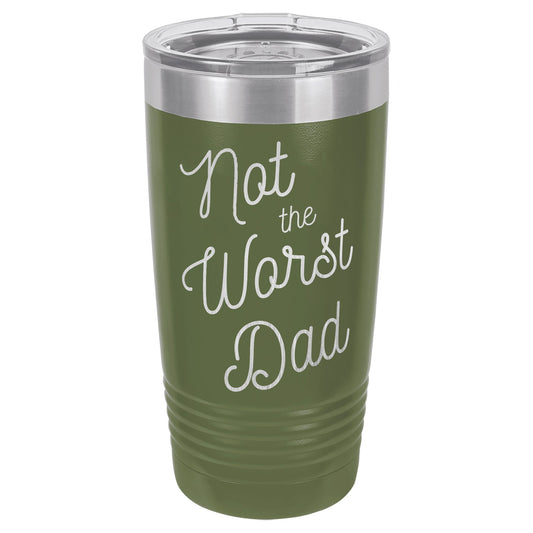 Not The Worst Dad 20 Oz Polar Camel Tumbler