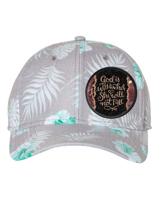 God is Within Her Patch Cap