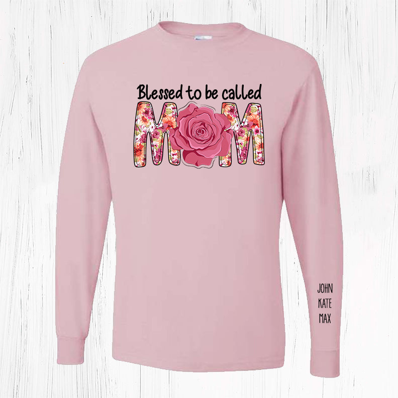 Blessed To Be Called Mom Graphic Tee Graphic Tee