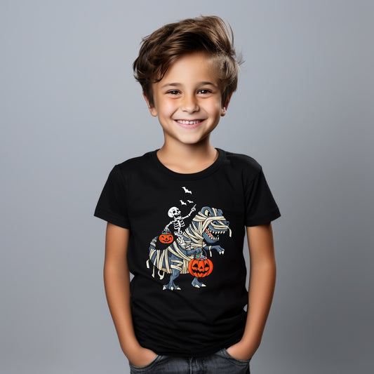 Halloween T-Rex Graphic Tee