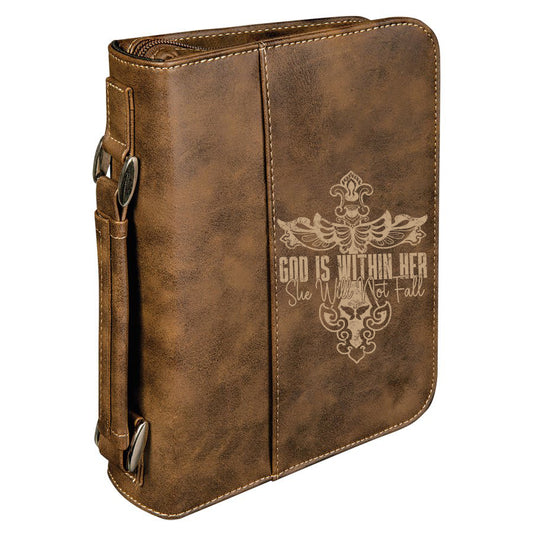God is Within Her Bible Cover