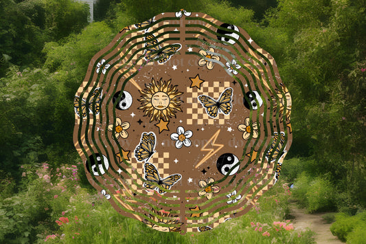 Butterflies Wind Spinner