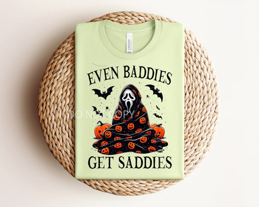 Even Baddies Get Saddies Graphic Tee