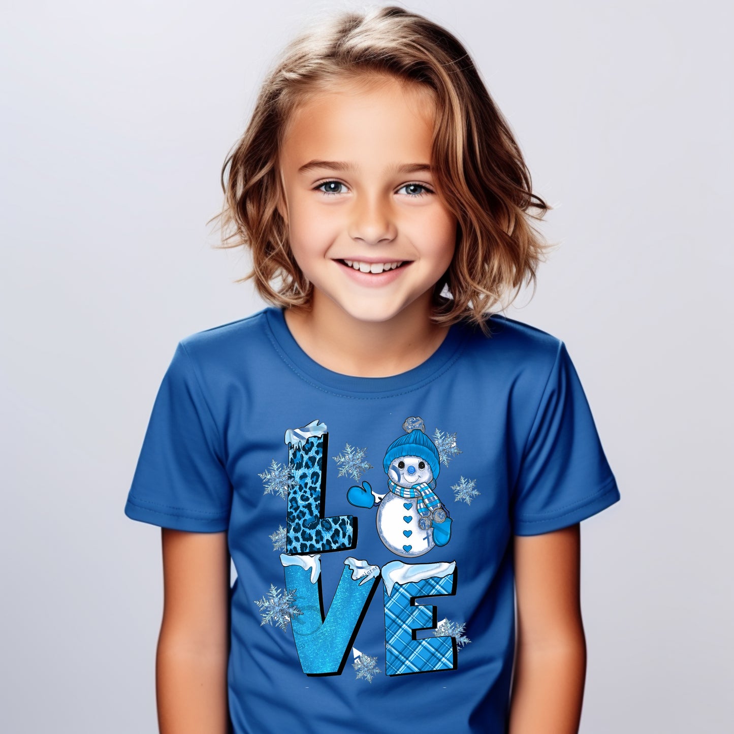 Love Snowman Graphic Tee
