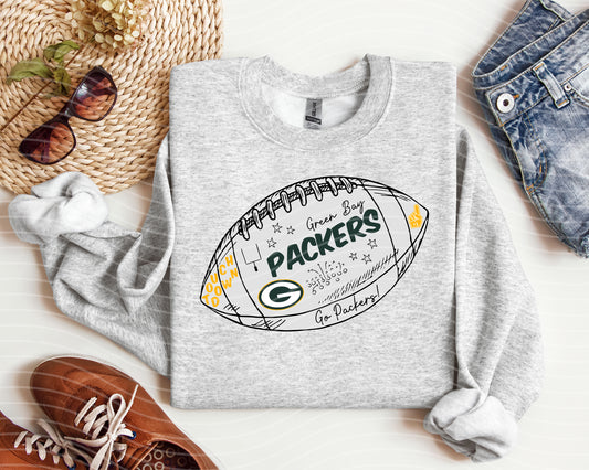 Packers Football Graphic Tee