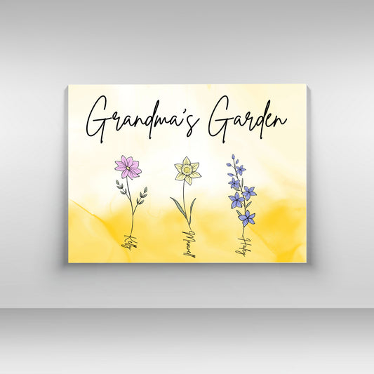 Floral Garden - Canvas